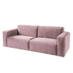 Polstergarnitur 3-2-Hocker LORALAI Samt Ravi: Mauve