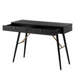 Make-up tafel Moyo Zwart - Hout - 110 x 77 x 40 cm