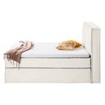 Letto boxspring Kinx Cotone Kielo: bianco - 180 x 200cm - H2 - 130 cm