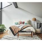 Lit boxspring Kinx Coton Kielo: Blanc - 180 x 200cm - D2 souple - 130 cm