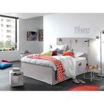 Lit boxspring Boxholm Lit boxspring Aquarius - 180 x 200 - Gris clair - Gris lumineux - 180 x 200cm