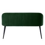 Banquette Jacklin Velours / Métal - Noir - Vert