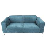 Sofa Crawford II Micofaser - Stoff Mohs: Himmelblau