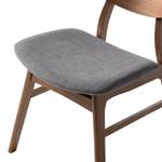 Chaise HAGAN Gris foncé - Lot de 2