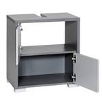 Meuble sous vasque Levi Gris platine