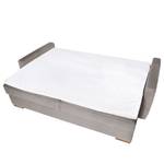 Boxspring-Schlafsofa Runcorn Antiklederlook - Warmes Beige