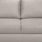 Boxspring-Schlafsofa Mandeville Antiklederlook - Warmes Beige