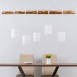 Suspension Raippo Blanc - Textile - Bois/Imitation - 180 x 294 x 18 cm