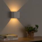 LED-wandlamp Cube Wit