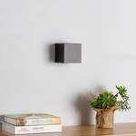 LED-Wandleuchte Cube Aluminium - 1-flammig - Schwarz