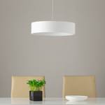 LED-hanglamp Heinu Wit - Metaal - Plastic - Hoogte: 20 cm