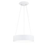 LED-hanglamp Heinu Wit - Metaal - Plastic - Hoogte: 20 cm