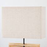 Tafellamp Ark Textielmix/massief grenenhout - 1 lichtbron