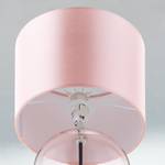 Lampe Gilze Tissu mélangé / Verre de sécurité - 1 ampoule - Mauve