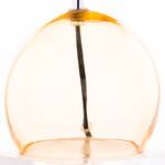 Lampe Gilze Tissu mélangé / Verre de sécurité - 1 ampoule - Doré