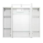 Armoire de toilette Cardiff (avec éclairage) - Blanc - Largeur : 80 cm