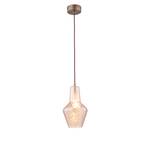 Pendelleuchte Vabell Glas / Metall - Beige