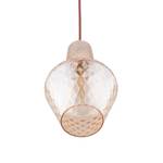 Hanglamp Vabell glas/metaal - Beige