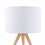 Lampe Iver Tissu mélangé - Blanc