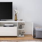 Tv-meubel Lobia hoogglans wit