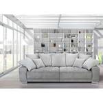 Bigsofa Stonda Microfaser - Grau