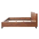 Houten bed Woodson massief acaciahout - Bruin acaciahout - 180 x 200cm