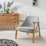 Fauteuil Londo geweven stof - Lichtgrijs