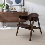 Fauteuil Sadler II antieke leerlook