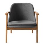 Fauteuil Londo geweven stof - Grijs