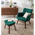 Fauteuil Joreen II Geweven stof - Groen