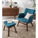 Fauteuil Joreen II Tissu - Bleu