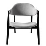 Fauteuil Sadler V geweven stof - Lichtgrijs