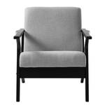 Fauteuil Coop II geweven stof - Lichtgrijs