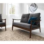 Sofa Benson I (2-Sitzer) Webstoff - Grau