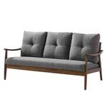 Sofa Benson I (3-Sitzer) Webstoff - Grau