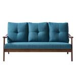 Sofa Benson I (3-Sitzer) Webstoff - Blau