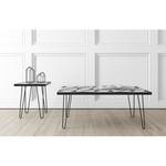 Table d'appoint Embala Gris / Blanc