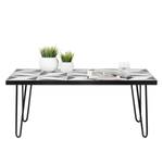 Salontafel Evart Grijs/wit