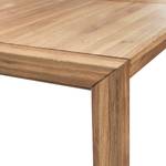 Table extensible Fyn Chêne sauvage massif - 120 x 80 cm