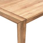 Table extensible Fyn Chêne sauvage massif - 140 x 80 cm