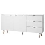 Sideboard Hegra Weiß / Kupfer