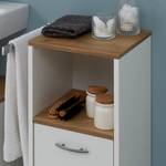 Meuble bas Quickset 305 Blanc - Bois manufacturé - 33 x 82 x 28 cm