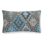 Pouf Didier Flachgewebe - Blau - Vintage Blau