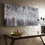 Impression d’art Pirna II Gris - En partie en bois massif - 120 x 60 x 3 cm