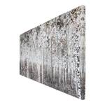 Impression d’art Pirna II Gris - En partie en bois massif - 120 x 60 x 3 cm