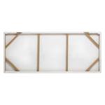 Impression d’art Hyde Park Beige - En partie en bois massif - 120 x 50 x 3 cm