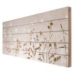 Impression d’art  Jork Marron - Bois massif - 100 x 40 x 3.8 cm