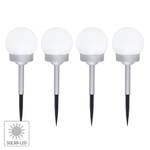 Piquets solaires Jesi (lot de 4 Plexiglas / Matière plastique - Blanc