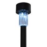 LED-solarlamp Terni (4-delige set) Plexiglas - zwart