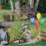 LED-Solar Ballon (4er Set) Acrylglas - Mehrfarbig